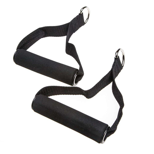 (Heavy Handles) FH Resistance Band Handles with Steel Loop