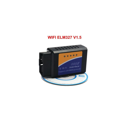 (WiFi Version V1.5) WIFI ELM327 V1.5 OBD2 Scanner ELM 327 Bluetooth/Wifi Diagnostic Tool Elm327 Bluetooth V2.1 OBDII For Android/IOS/Windows