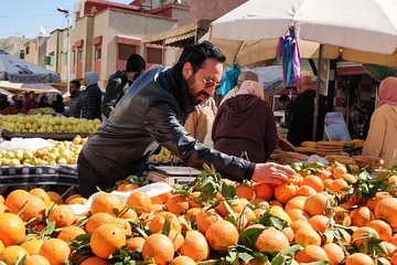 Private Market Tour and Authentic Moroccan Cooking Lesson with a Rabat Local
