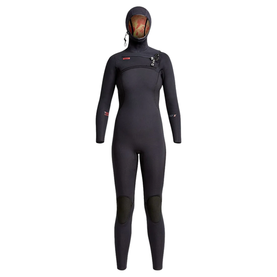 Xcel Womens Comp X 5.5/4.5mm Hooded Wetsuit 2022/23 - Black