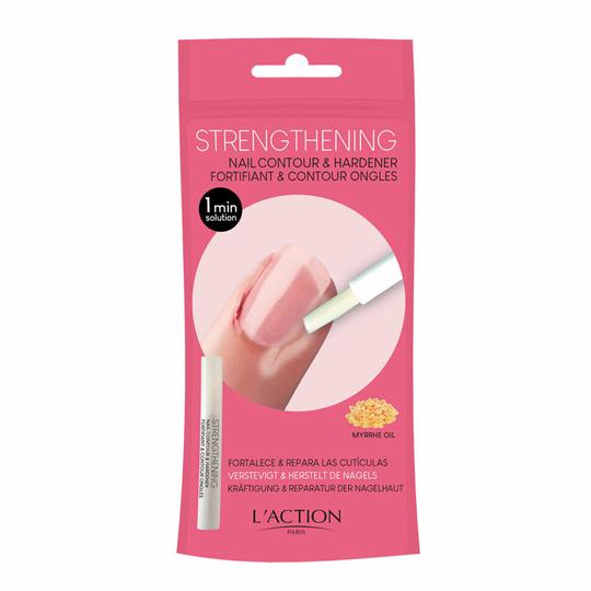 (Strengthening- Contour & Hardener) L'Action Paris- Nail Concern Range- Repair, Contour & Hardener & Cuticle Pen- Target All Your Nail Needs,Choose Fr