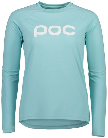 POC Essential MTB Women's LS Jersey Light Kalkopyrit Blue L
