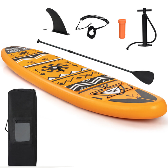 Inflatable Stand Up Paddle Board with Waterproof Carrying Bag