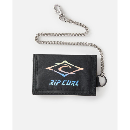 Rip Curl Men's Trifold Surf Wallet ~ Savages Chain black