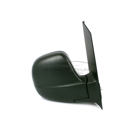Mercedes Vito W639 Van 2003-3/2011 Manual Door Wing Mirror Black Drivers Side