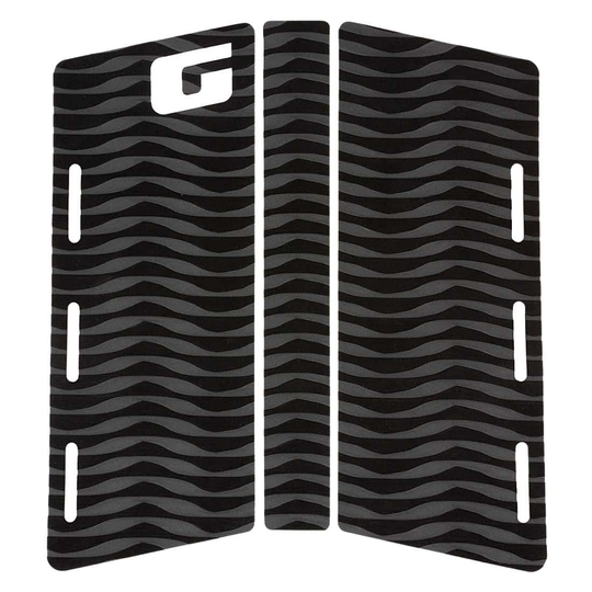 Gorilla Surf Warp Mid Heritage Front Foot Traction Pad - Charcoal