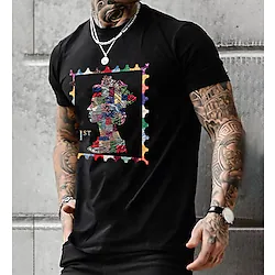 Inspired by poker Queen T-shirt Cartoon Manga Anime Classic Street Style T-shirt For Men's Women's Unisex Adults' 3D Print 100% Polyester Lightinthebox