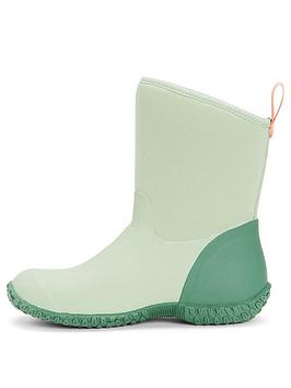 Muck Boots Muckster Ii Mid Wellington Boots - Green, Green, Size 9, Women