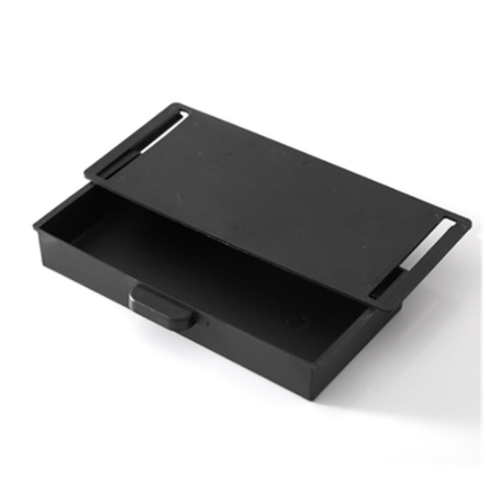 3Pcs Under Desk Storage Box Invisible Drawer Desk Bottom Paste Type Finishing Box Dtudent Dormitory Desktop Creative Dtationery Box