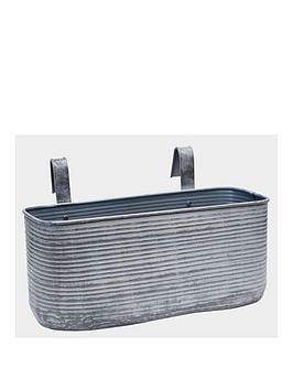Ivyline Outdoor Matlock Metal Window Box H23Cm W34Cm