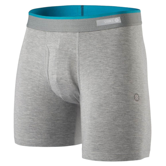 Stance Staple 17 6in Boxer Briefs - Heather Grey