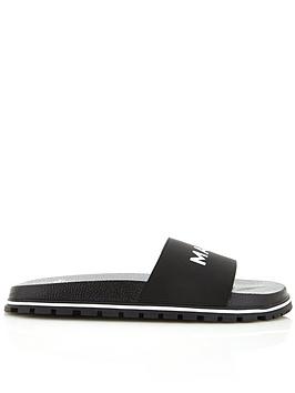 Marc Jacobs The Traveller Sliders - Black