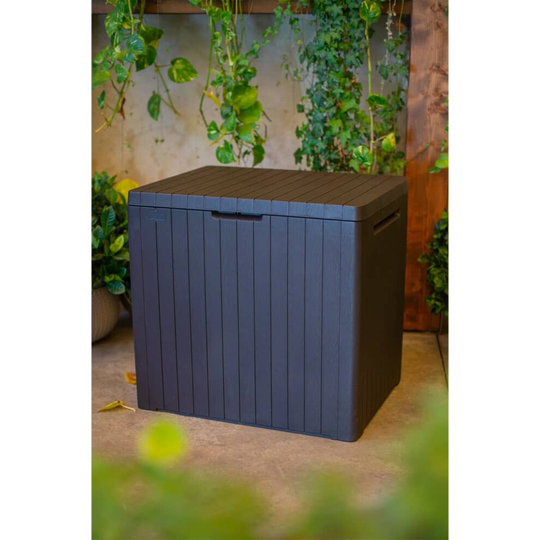 Keter Plastic Garden Storage Box | 113L Capacity Outside Storage Box