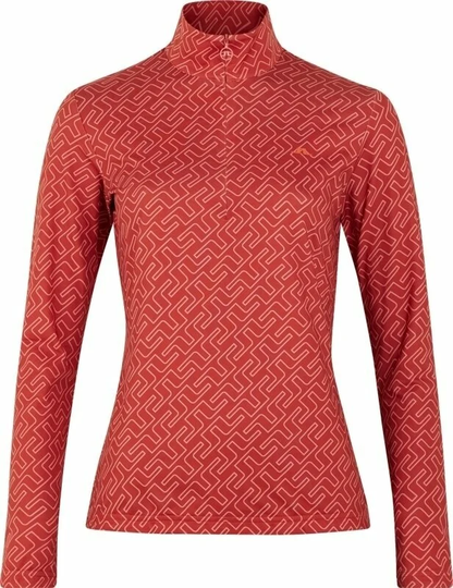 J.Lindeberg Ana Golf Mid Layer Faded Rose Bridge Monogram L