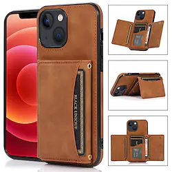 Phone Case For Apple Wallet Card iPhone 14 Pro Max 14 Plus 13 12 11 Pro Max Mini X XR XS with Stand Card Holder Slots Shockproof Solid Colored PU Leather Lightinthebox