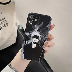 Jujutsu Kaisen Phone Case For Apple Back Cover iPhone 13 12 Pro Max 11 SE 2020 X XR XS Max 8 7 Shockproof Dustproof Cartoon TPU Lightinthebox