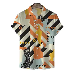 Inspired by Abstract Picasso Cartoon Manga Hawaii Shirts Anime Harajuku Graphic Kawaii Shirt For Men's Women's Unisex Adults' 3D Print Polyster Lightinthebox