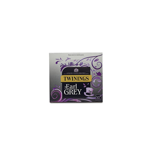 Twinings Earl Grey 50 Enveloped individually Wrapped Teabags Per Box