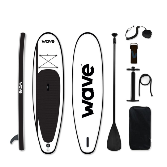 Wave 11ft Inflatable Stand Up Paddle Board (SUP) with Accessories