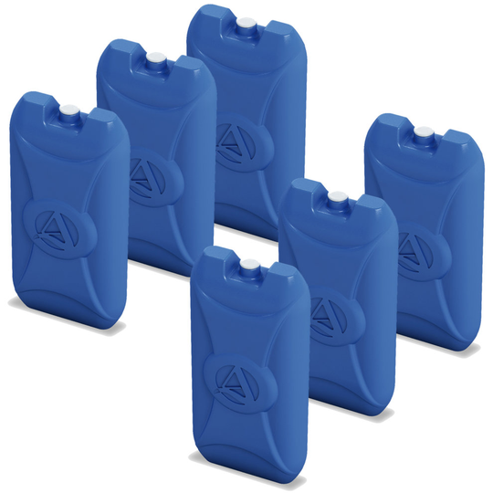 6 x Adriatic Reusable Ice Packs for Cooler Boxes