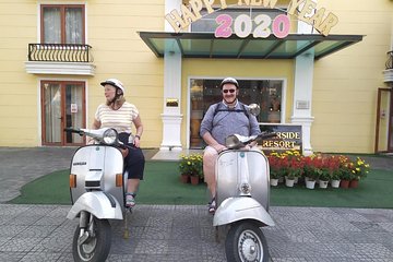 Vintage Vespa Adventures - Hai Van pass with Scenic view