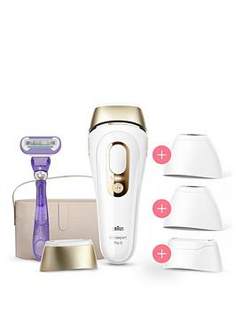 Braun Silk-Expert Pro 5 Pl5347 Ipl, Permanent Visible Hair Removal System Beauty Set For Women Men