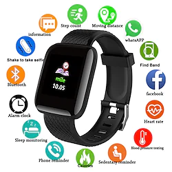 D13 Smart Watch Smartwatch Fitness Running Watch Smart Wristbands Fitness Band Bluetooth Pedometer Call Reminder Sleep Tracker Heart Rate Monitor Sedentary Reminder Compatible with Android iOS Heart Lightinthebox