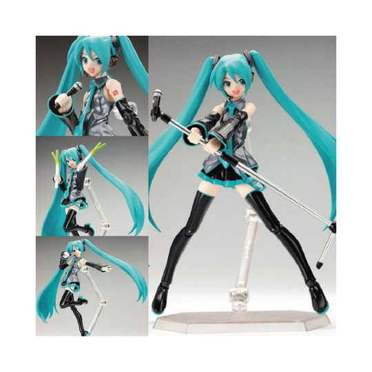 15cm/6" Anime Vocaloid Hatsune Miku Action Figma Figure Kids Toy Doll New In box