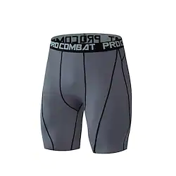 Men's Compression Shorts Stylish Compression Clothing Athletic Athleisure Winter Breathable Quick Dry Moisture Wicking Fitness Gym Workout Running Sportswear Activewear Solid Colored Green Black Lightinthebox