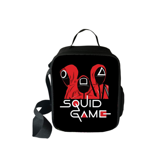 (2) Squid Game thermal insulation rice bag school outdoor universal lunch box
