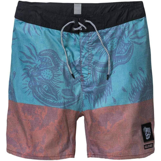Globe Youth Boys Spray Boardshorts - Red