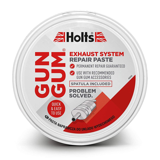 Gun Gum Exhaust System Repair Paste for Small Holes & Leaks Spatula Included
