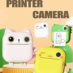 M2 Instant Camera Rechargeable Recording Image and Video Function Portable Mini Instant Print 2.4 inch 48MP 1080p 32 GB H.264 Street Lightinthebox