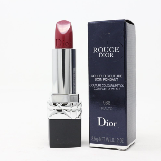 (988 Rialto) Dior Rouge Dior Lipstick 0.12oz/3.5g New With Box