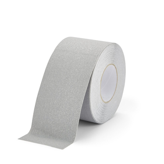 (Grey, 100mm x 18.m) Slips Away Anti Slip Tape Rolls Standard Grade