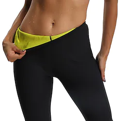 Slimming Pants 1 pcs Sports Neoprene Yoga Gym Workout Exercise Fitness Stretchy Weight Loss Fat Burner Tummy Fat Burner For Women Leg Abdomen Lightinthebox
