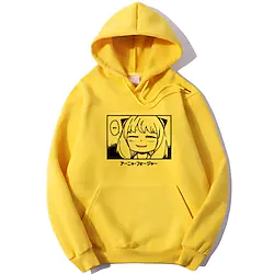 Inspired by Anime Character Anya Forger Hoodie Cartoon Manga Anime Graphic Street Style Hoodie For Men's Women's Unisex Adults' Hot Stamping 100% Polyester Lightinthebox