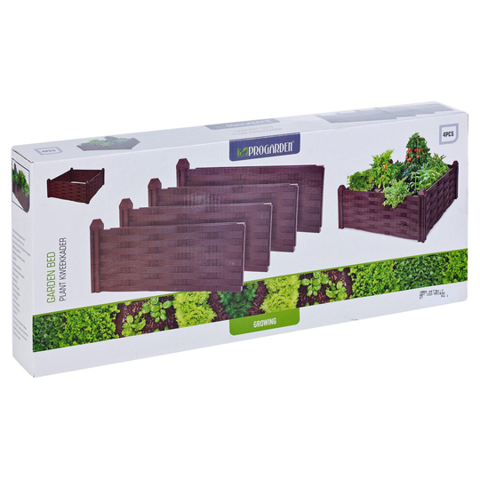 (3) Raised Garden Flower Bed Planter Box Tray Frame