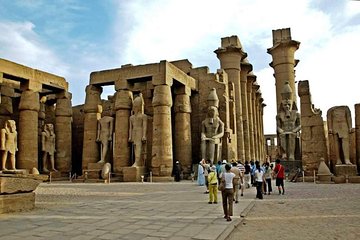 Grand Luxor and Karnak Temples by private Touring van to enjoying the sunset in Temples