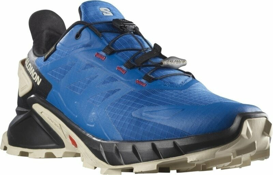 Salomon Supercross 4 GTX Nautical Blue/Black/Rainy Day 40 2/3