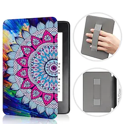Tablet Case Cover For Amazon Kindle Paperwhite 6.8'' 11th 2021 Portable Handle Smart Auto Wake / Sleep Graphic Plastic PU Leather Lightinthebox