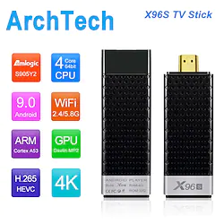 X96S S905Y2 TV BOX X96S X96 Stick 4K TV Stick Mini Android 9 4GB 32GB Amlogic S905Y2 Quad Core Wifi BT 1080P 4K TV Dongle Lightinthebox