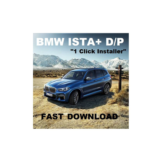 BMW iSTA+ D P RHEINGOLD Software Collection, One Click Installation