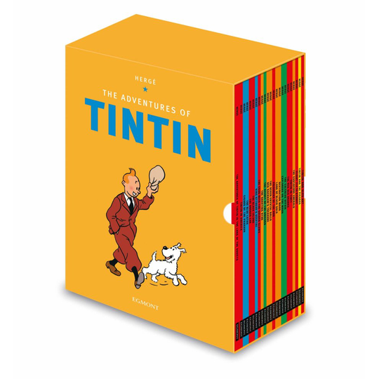 Tintin Paperback Boxed Set 23 titles