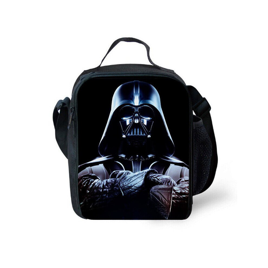 (3) Star Wars 3D Insulated Lunch Bag School Snack Box Travel Lunchbox Bag Kids Gift