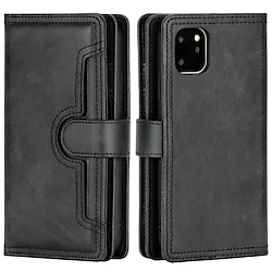 Phone Case For Apple Full Body Case Leather Wallet Card iPhone 14 Pro Max 14 Plus 13 12 11 Pro Max Mini X XR XS Wallet Card Holder Flip Solid Color PU Leather Lightinthebox