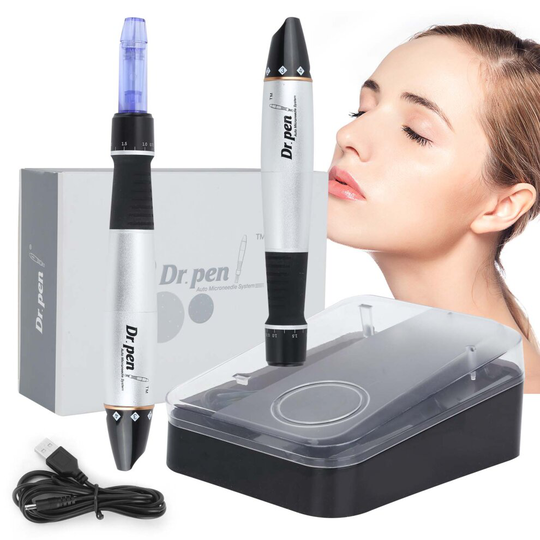 Dr Pen Derma Pen A1 Electric Microneedle Collagen Dermapen +2 Needles Skin Care