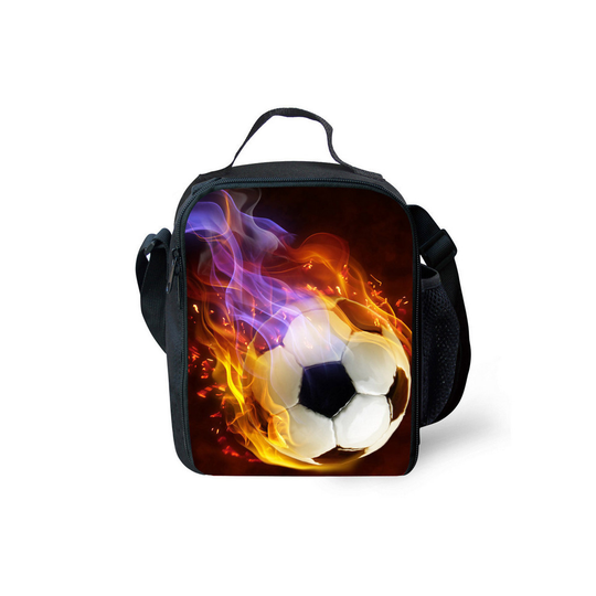 (16) Football Lunch Bag Thermal Insulated Cooler School