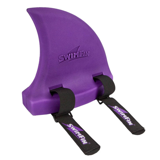 Swimfin Swimming Swim Shark Fin Training Floatation Aid - Purple