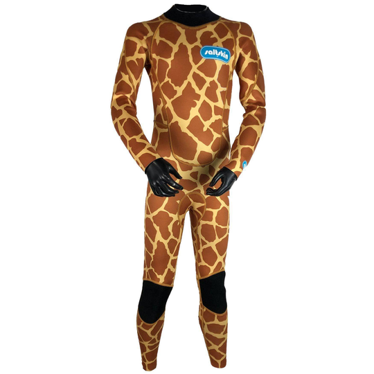 Saltskin Youth Kids Giraffe 3mm Full Wetsuit - Giraffe